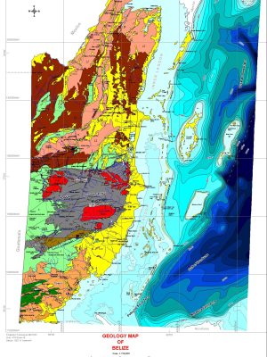 Geology Map of Belize